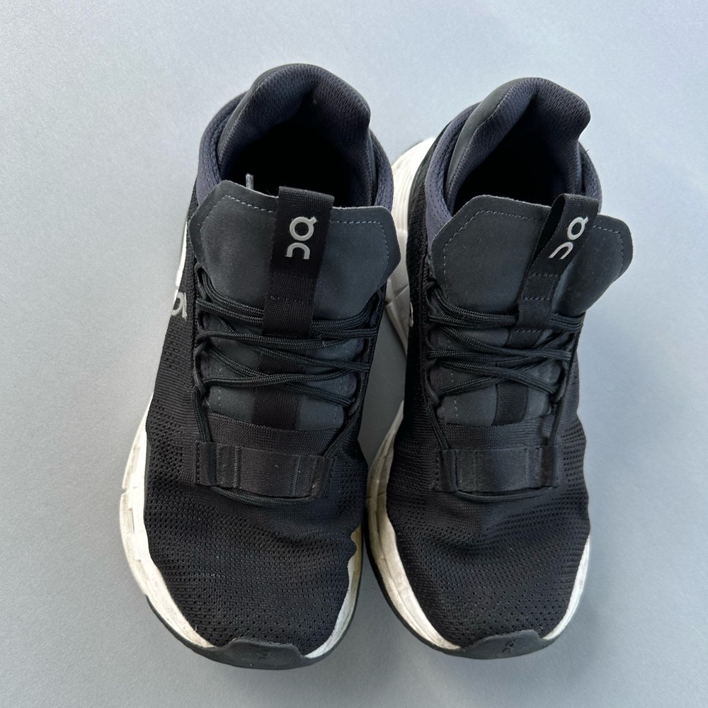 On Running Cloudnova Phantom Sneakers Shoes Women Size 7.5 Black - Picture 2 of 11